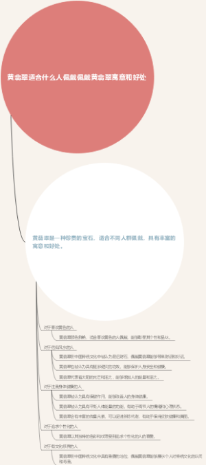黄翡翠适合什么人佩戴佩戴黄翡翠寓意和好处