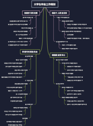 大学生毕业工作规划