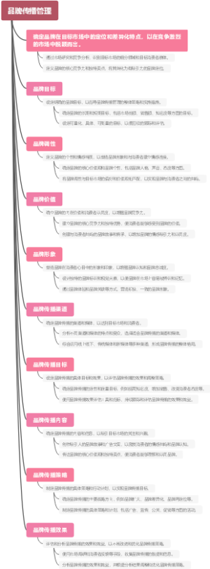 品牌传播管理