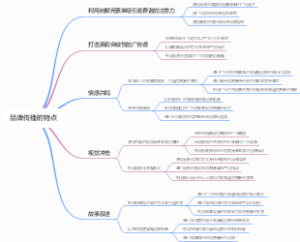 品牌传播的特点