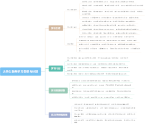 大学生新年学习目标与计划