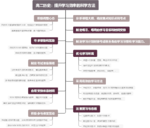 高二历史：提升学习效率的科学方法