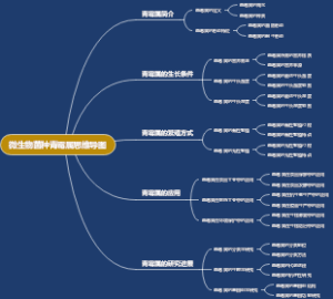 微生物菌种青霉属思维导图