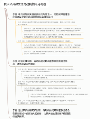 航天公开课交流电动机的闭环调速
