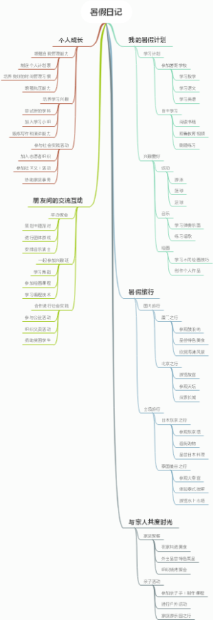 暑假日记