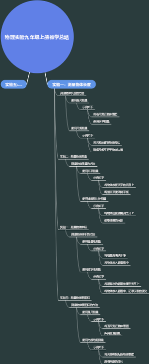 物理实验九年级上册教学总结