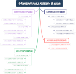 中考英语专项突破之阅读理解：我的父亲