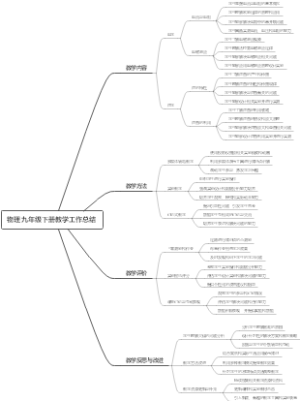 物理九年级下册教学工作总结