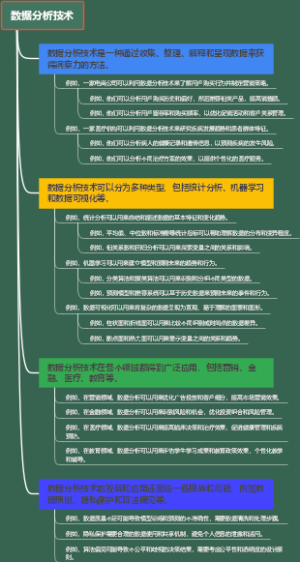 数据分析技术