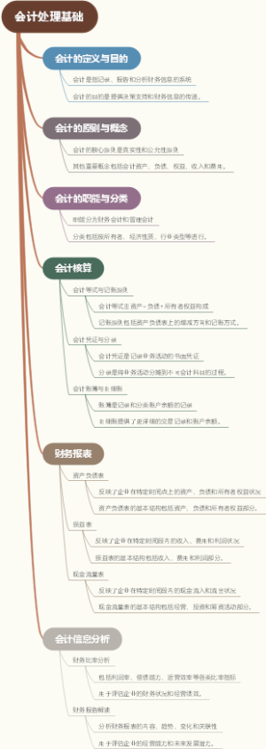 会计处理基础
