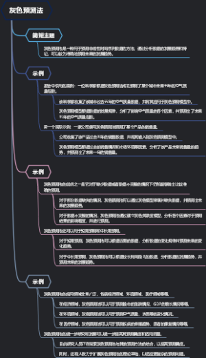 灰色预测法