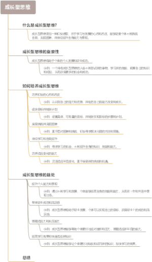 成长型思维