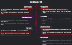 企业管理的核心要素