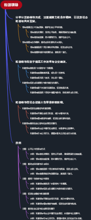和谐领导