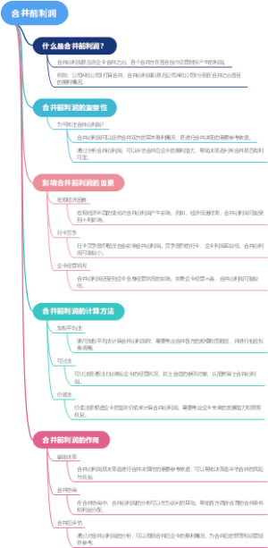 合并前利润