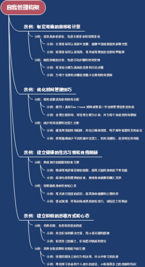 自我管理构架