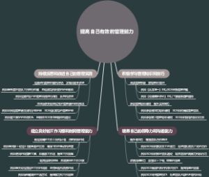 提高自己有效的管理能力