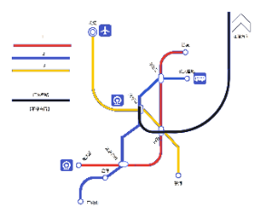 地铁线路图