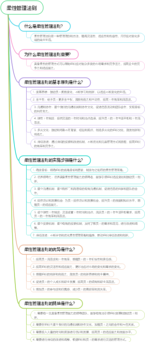 柔性管理法则
