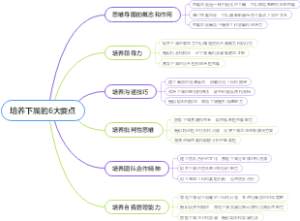 培养下属的6大要点