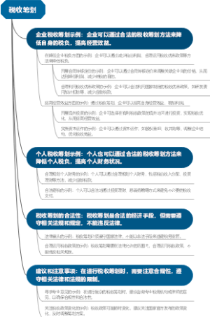 税收筹划