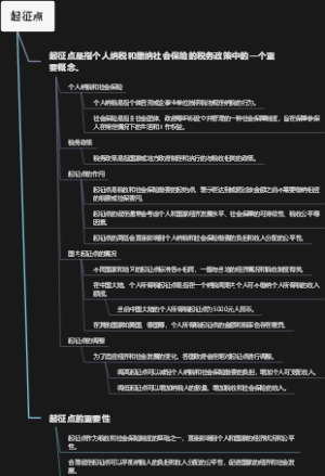起征点