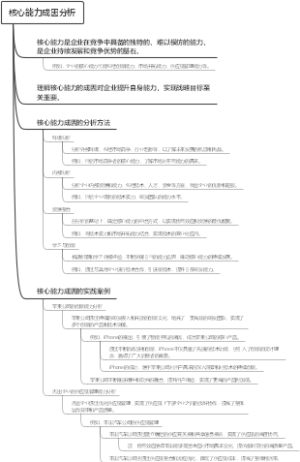核心能力成因分析