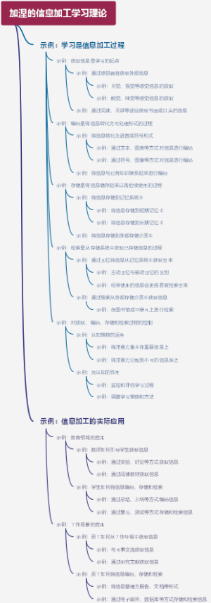 加涅的信息加工学习理论