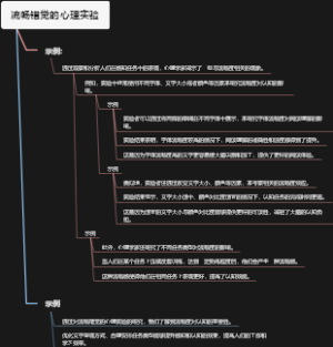 流畅错觉的心理实验