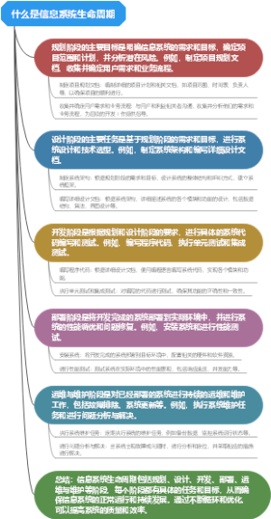 什么是信息系统生命周期