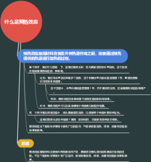 什么是预热效应