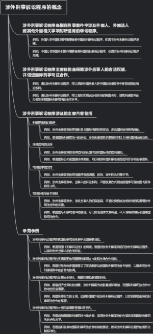 涉外刑事诉讼程序的概念