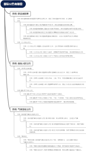 国际公约有哪些