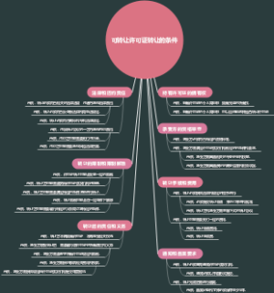 可转让许可证转让的条件