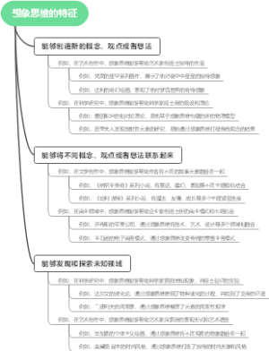 想象思维的特征