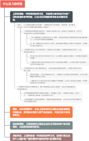 什么是上游思维