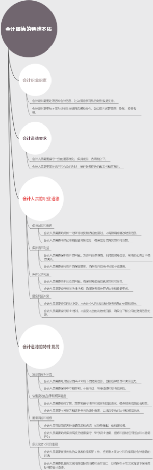 会计道德的特殊本质