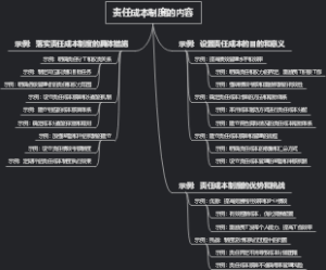 责任成本制度的内容