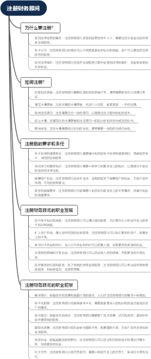 注册财务顾问