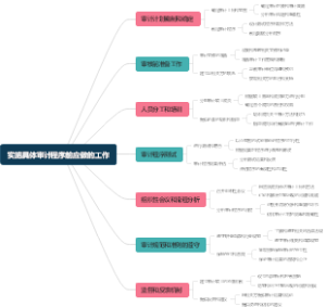 实施具体审计程序前应做的工作