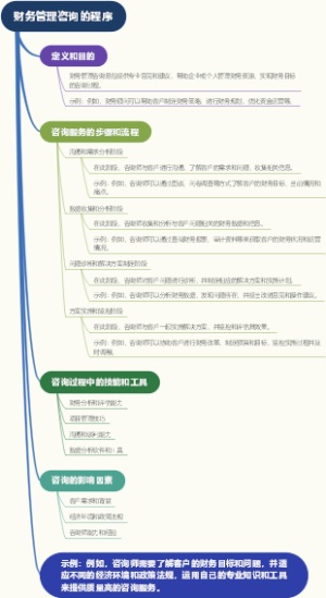 财务管理咨询的程序