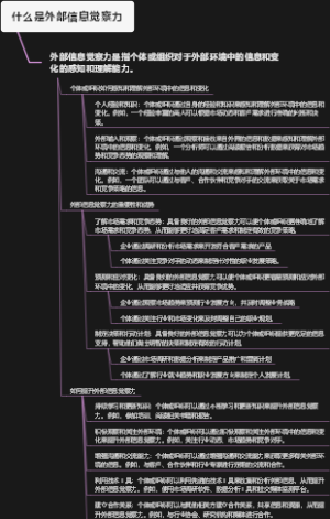 什么是外部信息觉察力