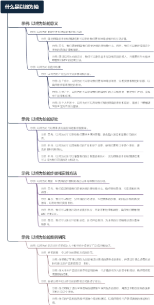 什么是以终为始
