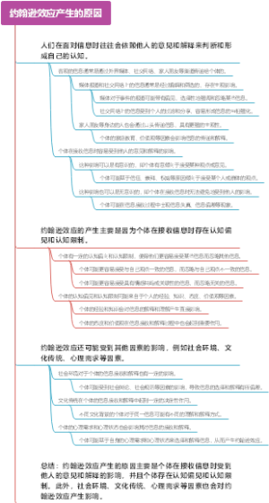 约翰逊效应产生的原因