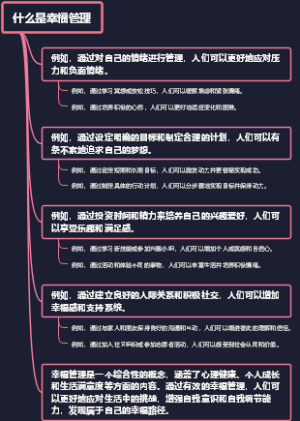 什么是幸福管理