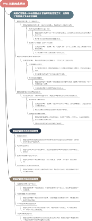 什么是美国式管理