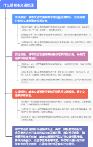 什么是城市交通管理