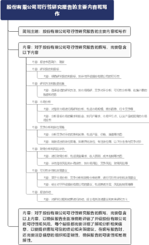 股份有限公司可行性研究报告的主要内容和写作