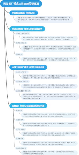无晶圆厂模式公司全球简要概况