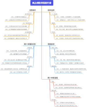 网上纳税申报的内容
